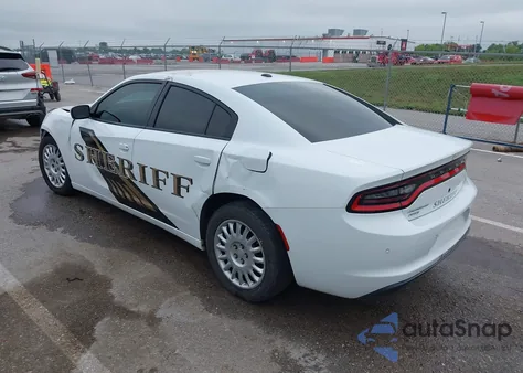2020 Dodge Charger Police z USA, uszkodzony, nr VIN 2C3CDXKTXLH186930